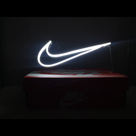 nike swoosh neon